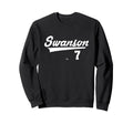 Player Name Swoosh Dansby Swanson Sweatshirt - Trendy Graphic for Adults - T-Shirt, Sweatshirt, Hoodie