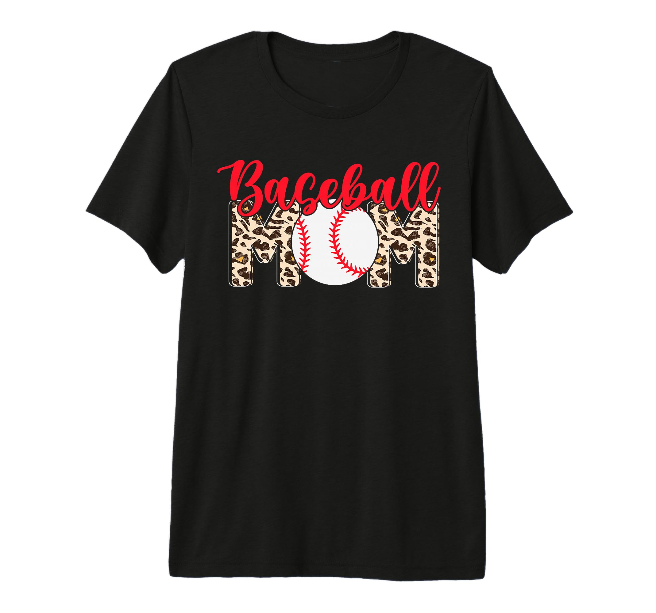 Baseball Mom Tri Blend T-Shirt - Minimalist Print Men Women - T-Shirt, Sweatshirt, Hoodie