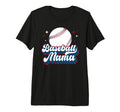 Baseball Mama Baseball Mom Baseball Player T-Shirt - Unique Graphic Unisex - T-Shirt, Sweatshirt, Hoodie
