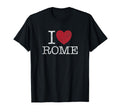 I Heart Rome Italy Distressed T-Shirt - Casual Everyday Wear Unisex - T-Shirt, Sweatshirt, Hoodie