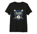 Baseball Father Matching Family T-Shirt - Casual Everyday Wear Unisex - T-Shirt, Sweatshirt, Hoodie