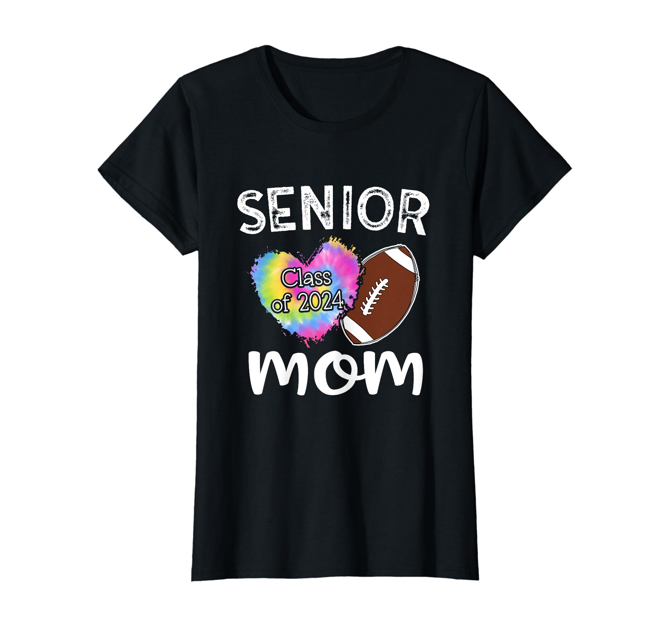 Senior Football Mom Class 2024 T-Shirt - Unique Graphic for Adults - T-Shirt, Sweatshirt, Hoodie