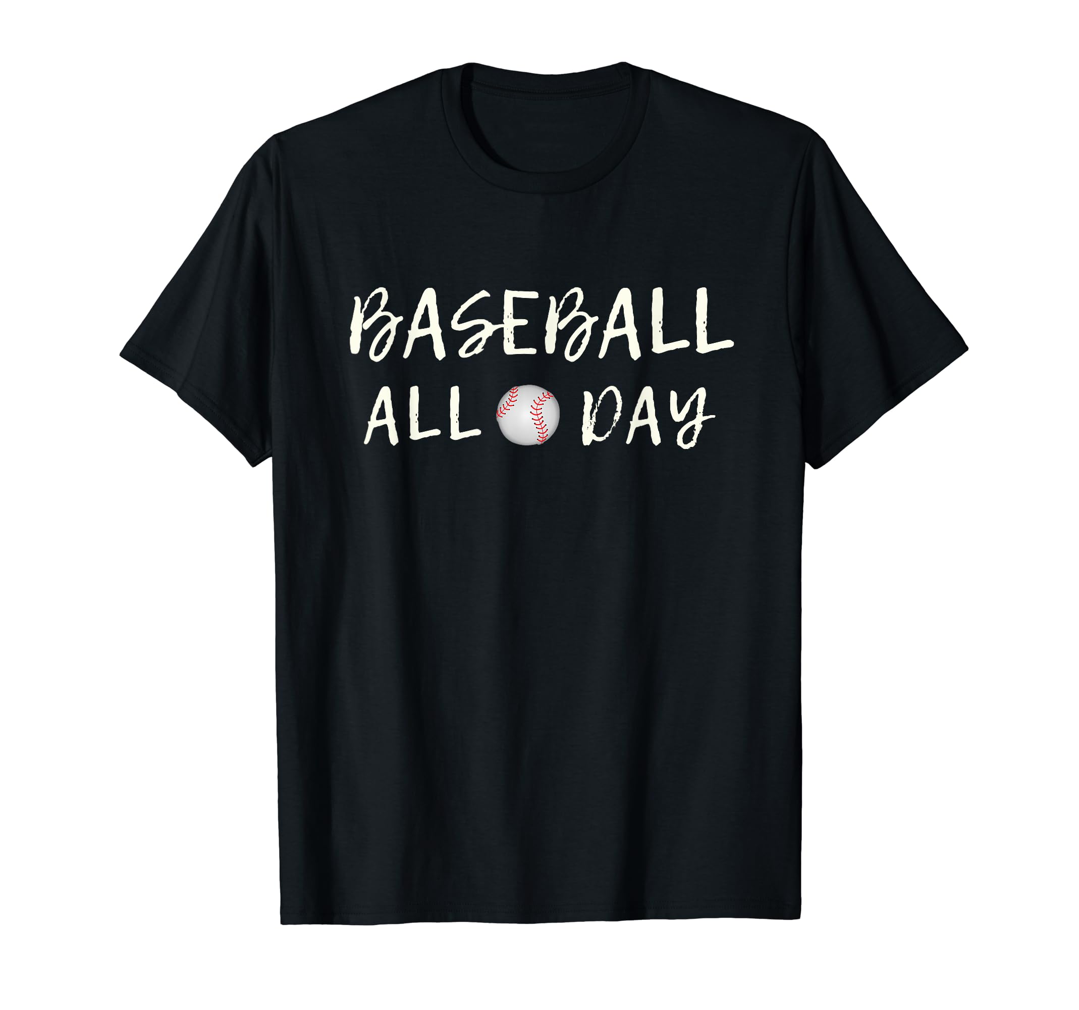 Baseball All Day Player Fan Softball T-Shirt - Trendy Graphic Men Women - T-Shirt, Sweatshirt, Hoodie