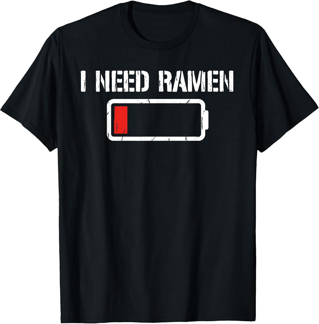 Funny I Need Ramen - Adult & Kids T-Shirts, Sweatshirts & Hoodies apparel design preview 1