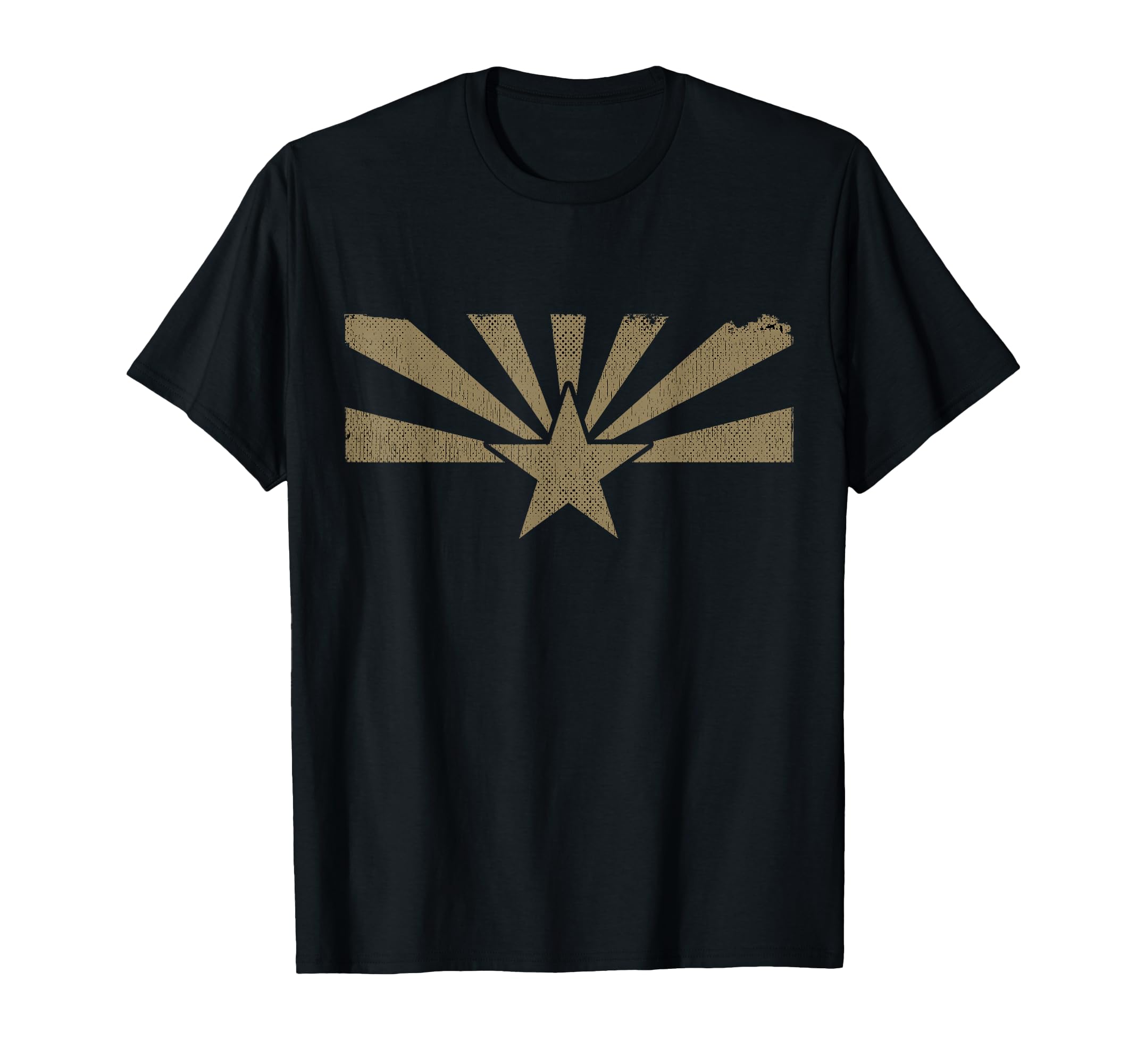 Distressed State Arizona Flag T-Shirt - Minimalist Print Unisex - T-Shirt, Sweatshirt, Hoodie