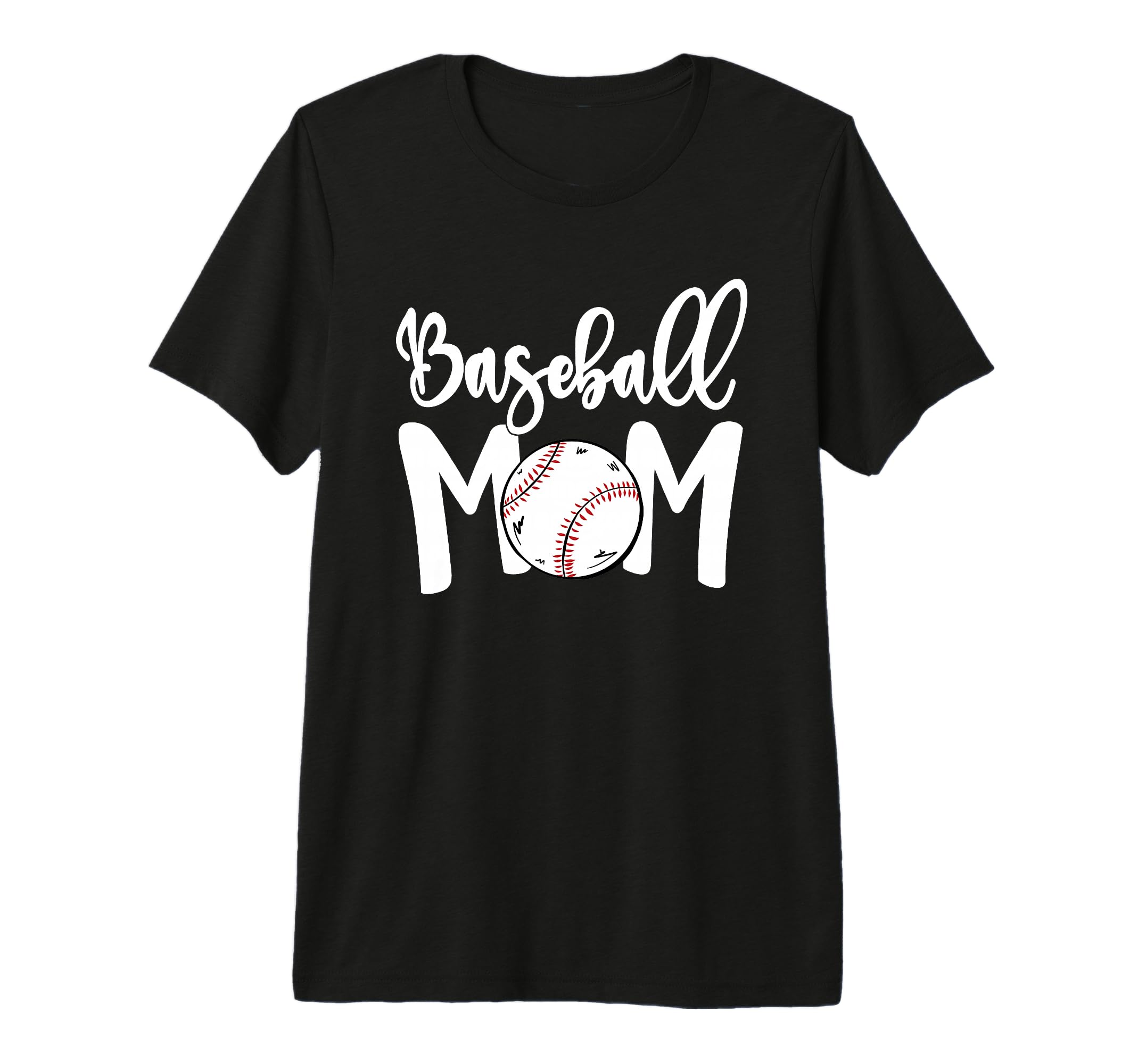 Funny Baseball Mom White Softball Mom T-Shirt - Unique Graphic Men Women - T-Shirt, Sweatshirt, Hoodie