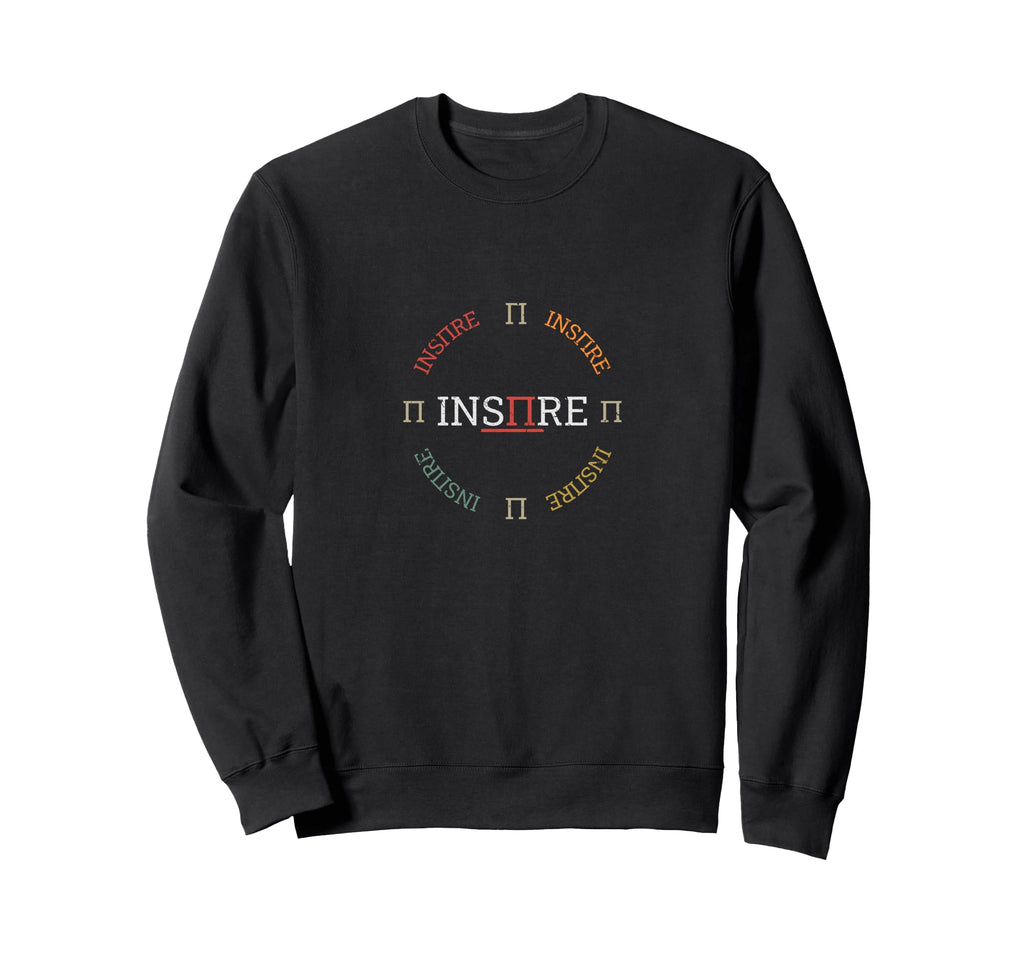 Inspire Pi Day Teacher Distressed Sweatshirt - Graphic Print Unisex - T-Shirt, Sweatshirt, Hoodie