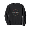 Inspire Pi Day Teacher Distressed Sweatshirt - Graphic Print Unisex - T-Shirt, Sweatshirt, Hoodie
