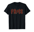 Free Lightning Bolt Rock Band Patriotic T-Shirt - Custom Art Print Unisex - T-Shirt, Sweatshirt, Hoodie