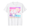Palm Trees Sunset Beach Tropical Summer T-Shirt - Unique Graphic for Adults - T-Shirt, Sweatshirt, Hoodie