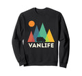 Van Life Vanlife Camper Camping Sweatshirt - Aesthetic Graphic Unisex - T-Shirt, Sweatshirt, Hoodie