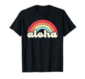 Aloha Rainbow Hawaii Hawaiian Island T-Shirt - Unique Graphic Men Women - T-Shirt, Sweatshirt, Hoodie