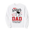 2027 Senior Baseball Dad Proud Sweatshirt - Unique Graphic for Adults - T-Shirt, Sweatshirt, Hoodie
