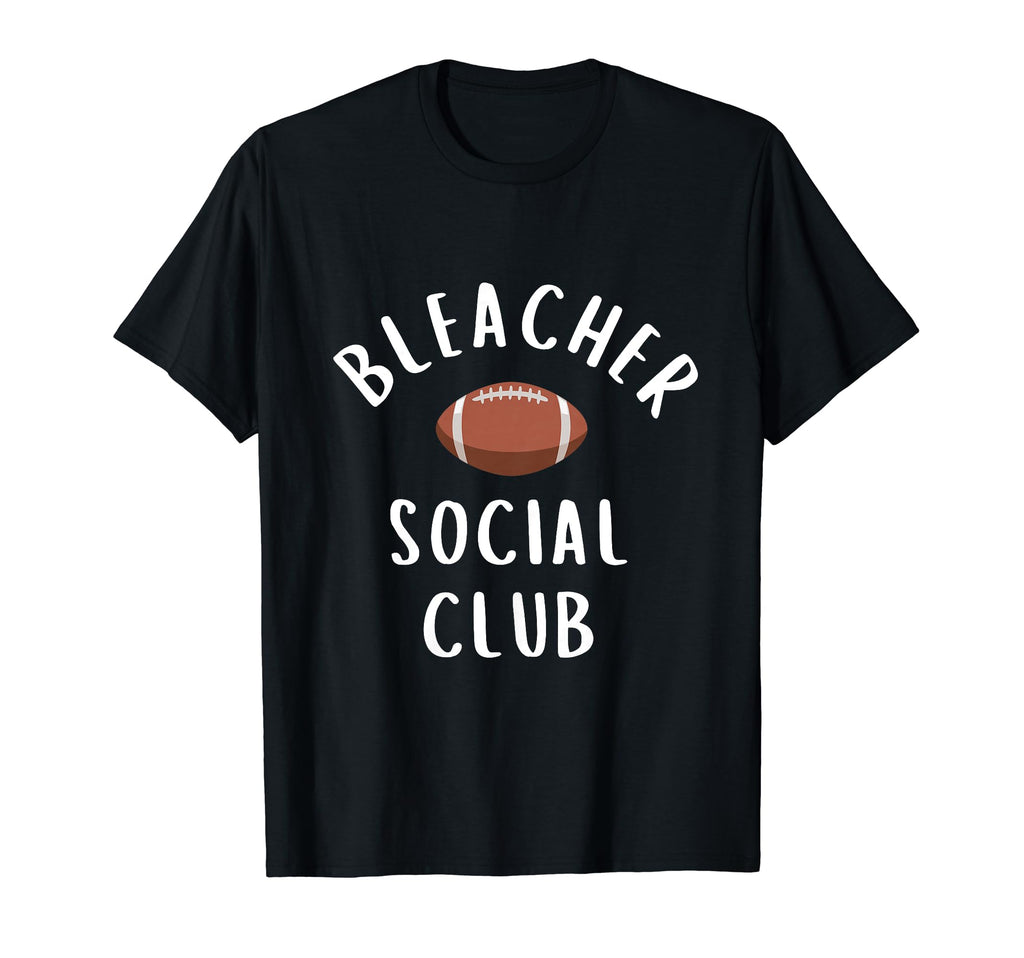 Bleacher Social Club Football Mom T-Shirt - Novelty Apparel for Adults - T-Shirt, Sweatshirt, Hoodie