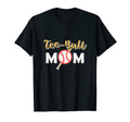 Ball Mom Mother Baseball Bat T Ball T-Shirt - Minimalist Print for Adults - T-Shirt, Sweatshirt, Hoodie