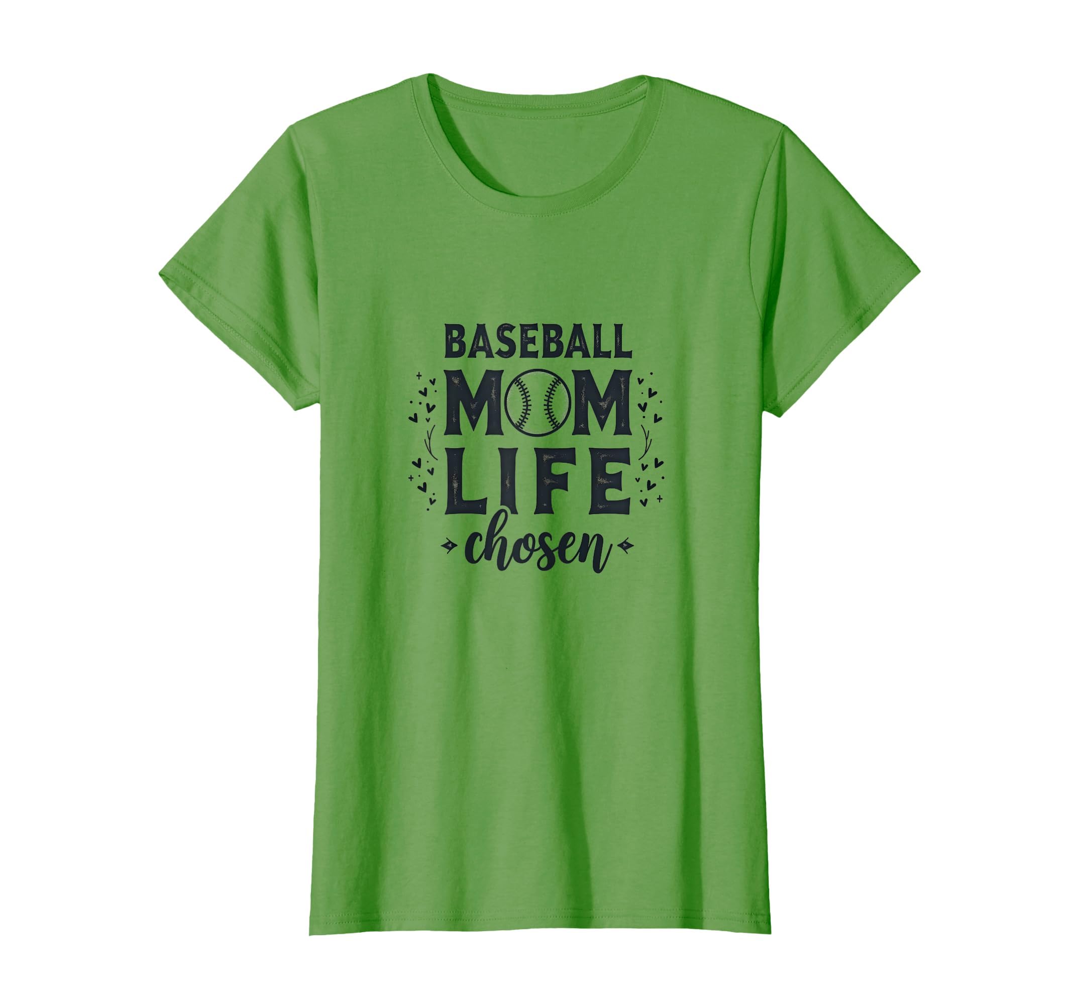 Baseball Mom Life Chosen Proud Parent T-Shirt - Graphic Print for Adults - T-Shirt, Sweatshirt, Hoodie