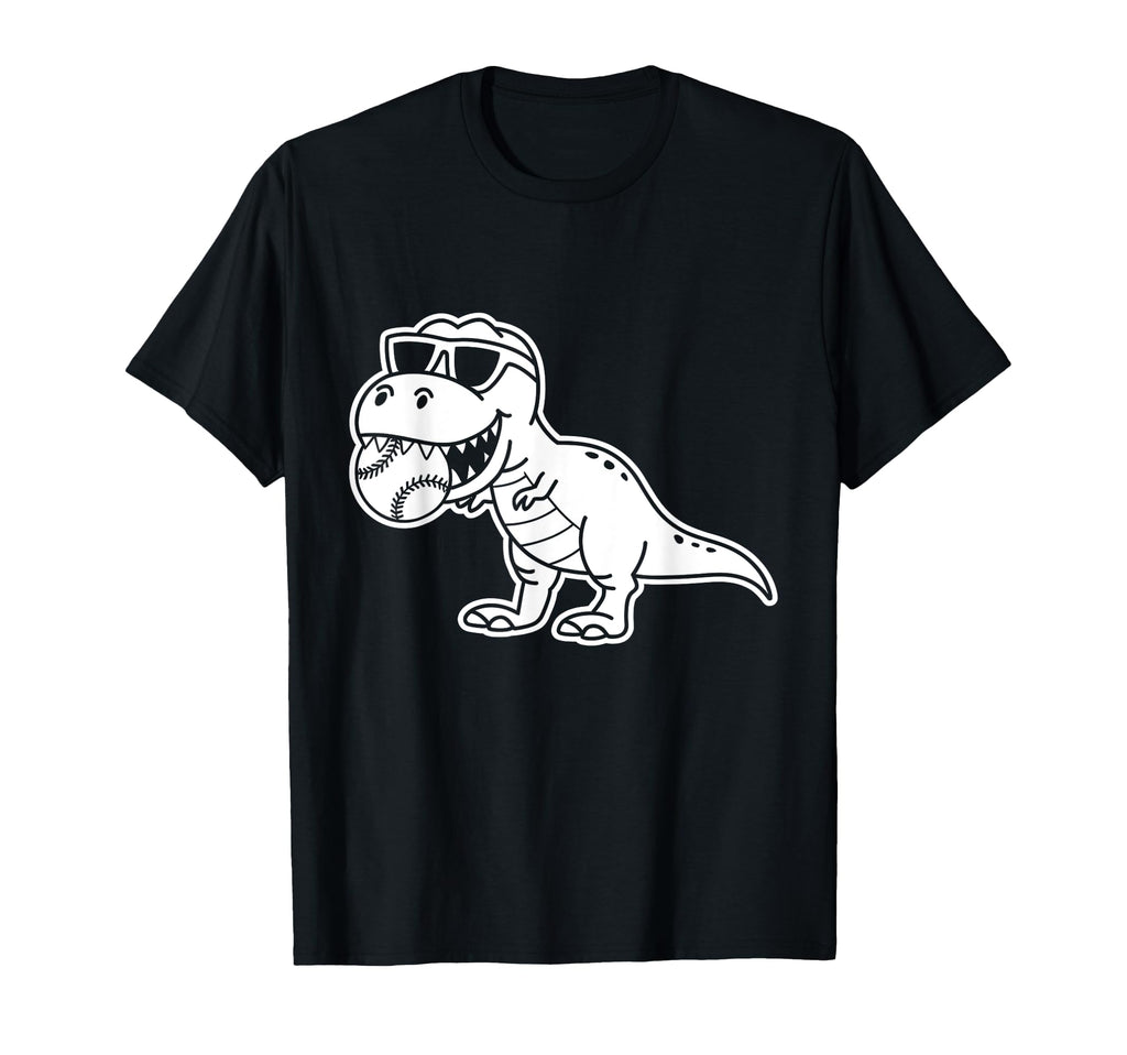 Trex Dinosaur Baseball Sports Player T-Shirt - Streetwear Style Men Women - T-Shirt, Sweatshirt, Hoodie