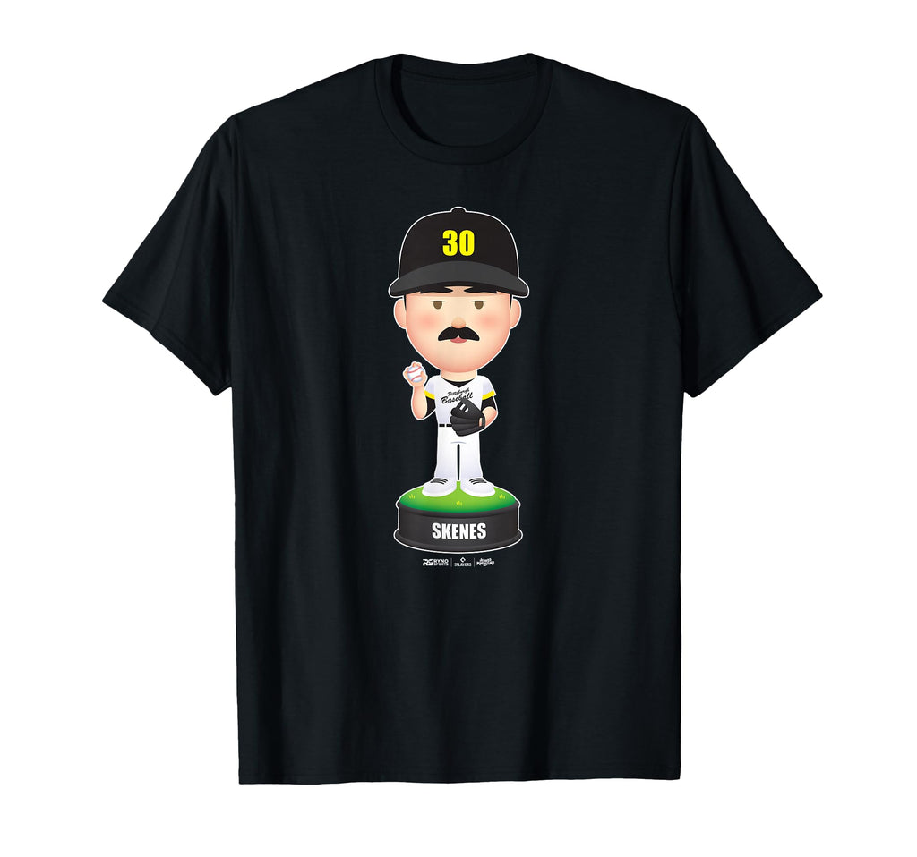 Paul Skenes Pittsburgh Baseball T-Shirt - Casual Everyday Wear Men Women - T-Shirt, Sweatshirt, Hoodie