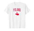 Poland Flag Distressed T-Shirt - Trendy Graphic Men Women - T-Shirt, Sweatshirt, Hoodie