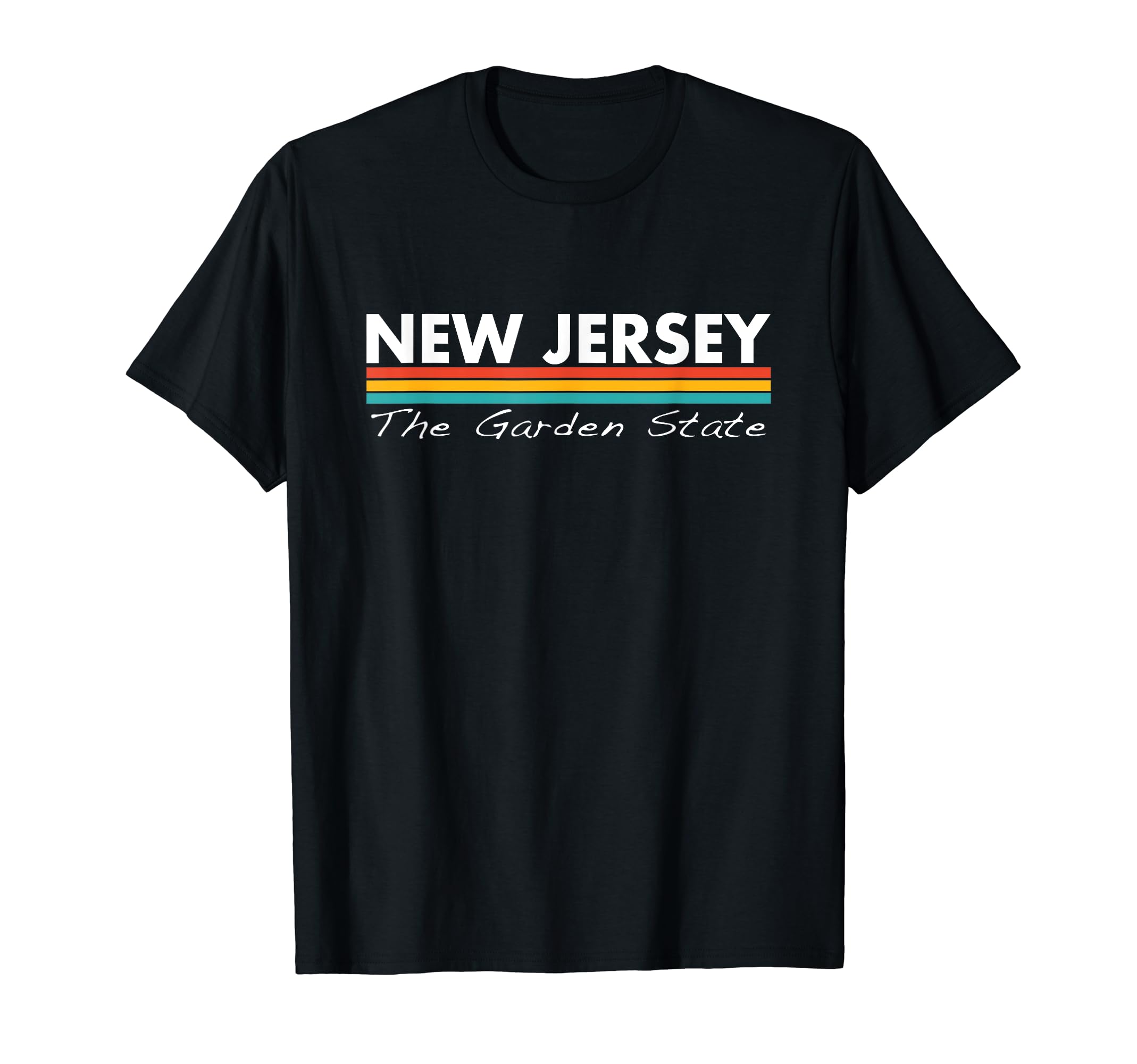 New Jersey Nj Stripes T-Shirt - Minimalist Print for Adults - T-Shirt, Sweatshirt, Hoodie