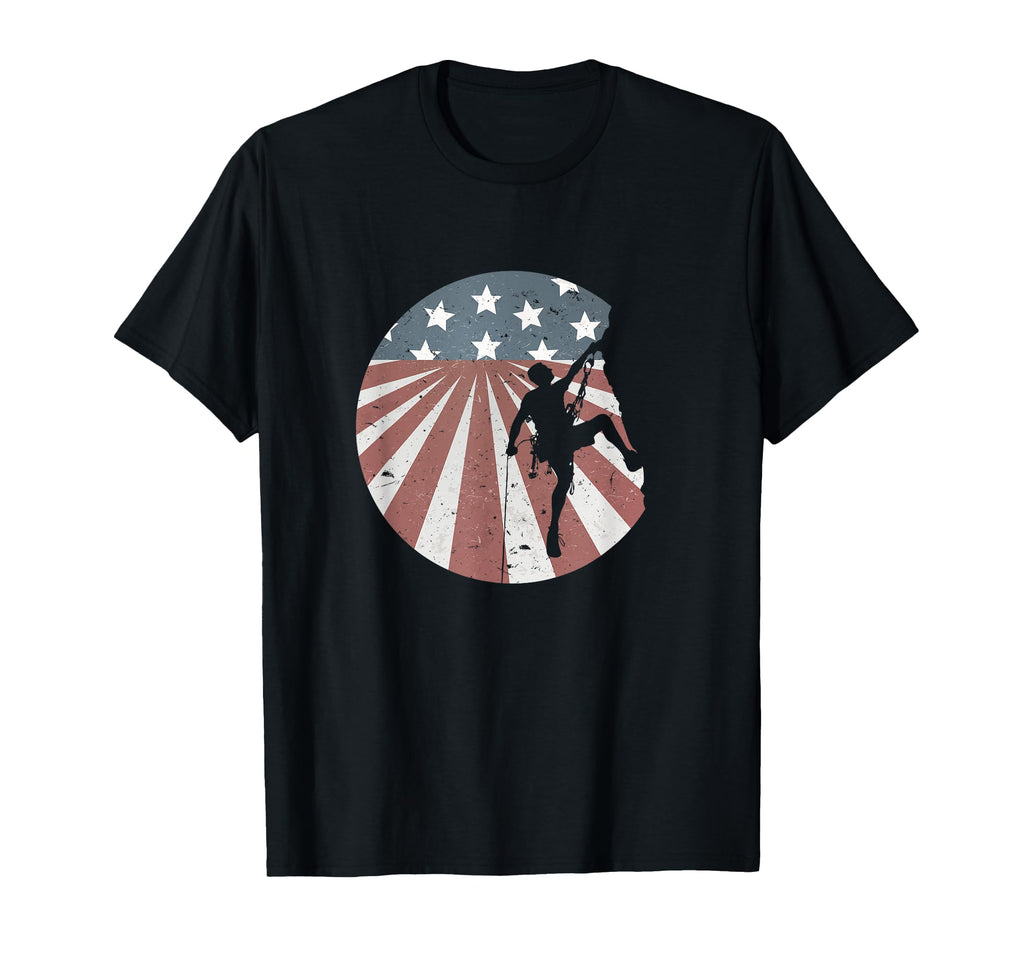Rock Climbing Distressed Novelty T-Shirt - Aesthetic Graphic for Adults - T-Shirt, Sweatshirt, Hoodie