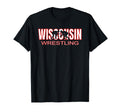 Wisconsin Wrestling Team Coach Wrestler T-Shirt - Trendy Graphic Men Women - T-Shirt, Sweatshirt, Hoodie