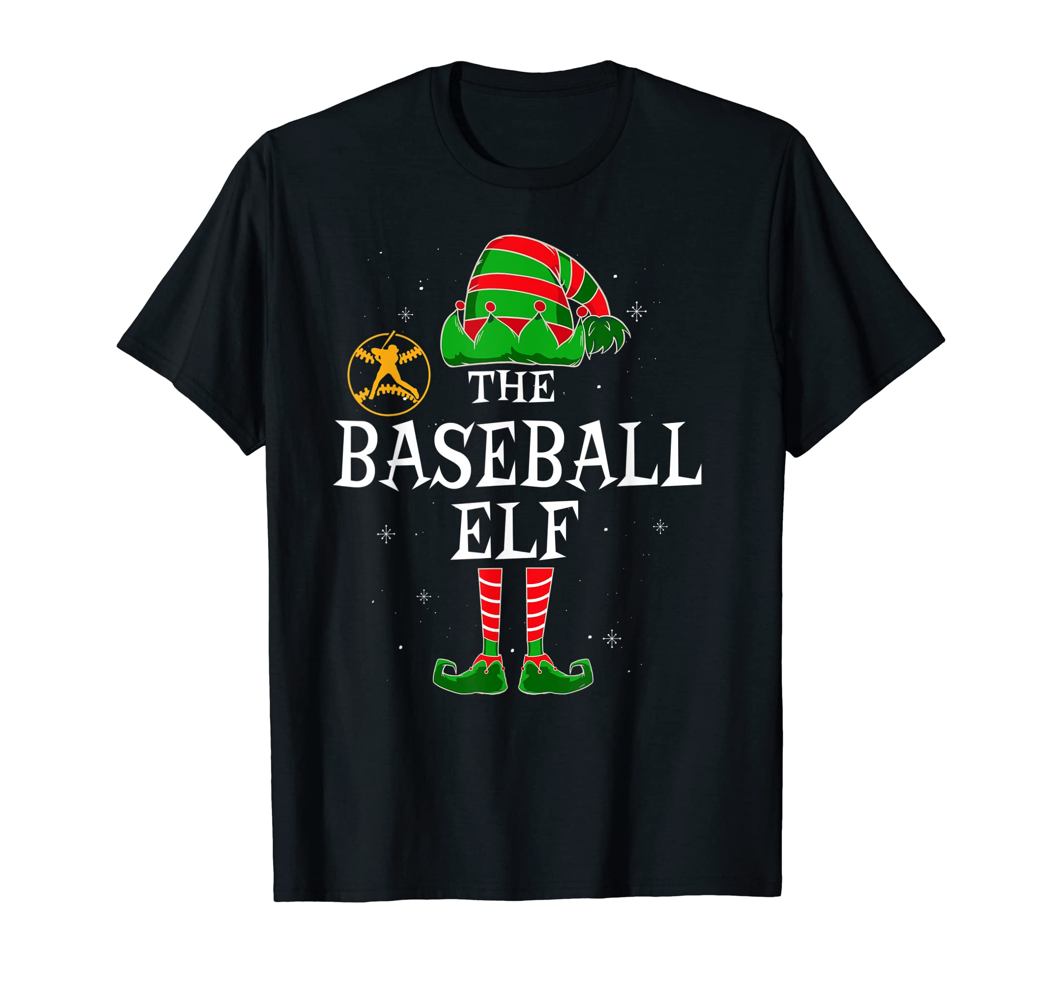 Baseball Elf Group Matching Family T-Shirt - Fun Novelty Design Unisex - T-Shirt, Sweatshirt, Hoodie