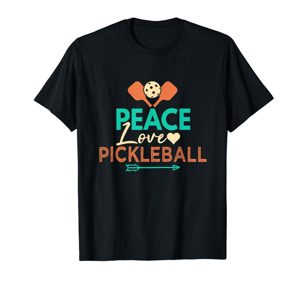 Pickleball Peace Love Dink Old Folks T-Shirt - Trendy Graphic Men Women - T-Shirt, Sweatshirt, Hoodie