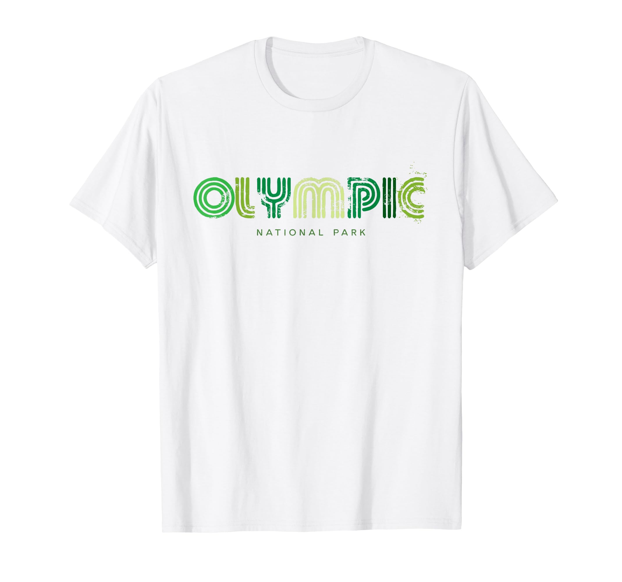 Olympic National Park 70S 80S Type T-Shirt - Streetwear Style for Adults - T-Shirt, Sweatshirt, Hoodie