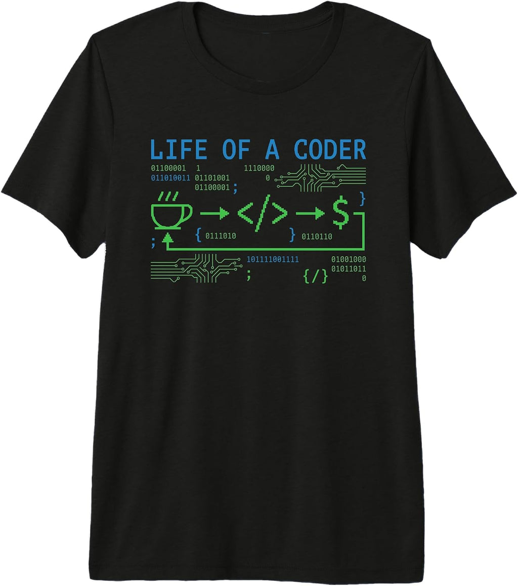 Code Programmer Binary Debugging Computer Engineer - Adult & Kids T-Shirts, Sweatshirts & Hoodies apparel design preview 1