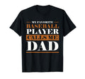 My Favorite Player Calls Me Dad Love T-Shirt - Minimalist Print Men Women - T-Shirt, Sweatshirt, Hoodie