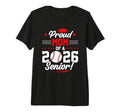 Proud Mom 2026 Senior Baseball Graduate Tri T-Shirt - Graphic Print Unisex - T-Shirt, Sweatshirt, Hoodie