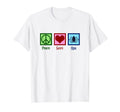 Peace Love Spa T-Shirt - Streetwear Style Men Women - T-Shirt, Sweatshirt, Hoodie
