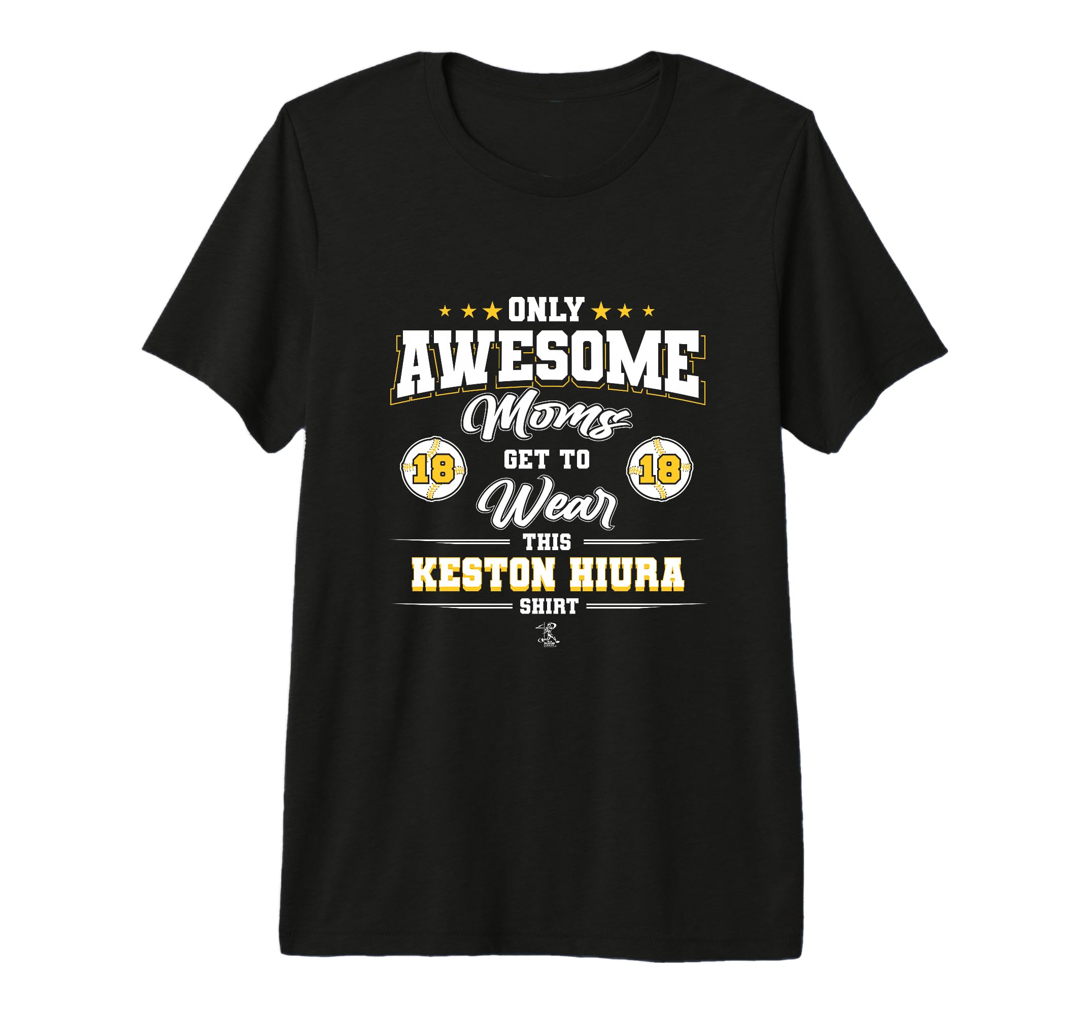 Keston Hiura Awesome Moms Tri Blend T-Shirt - Unique Graphic Unisex - T-Shirt, Sweatshirt, Hoodie