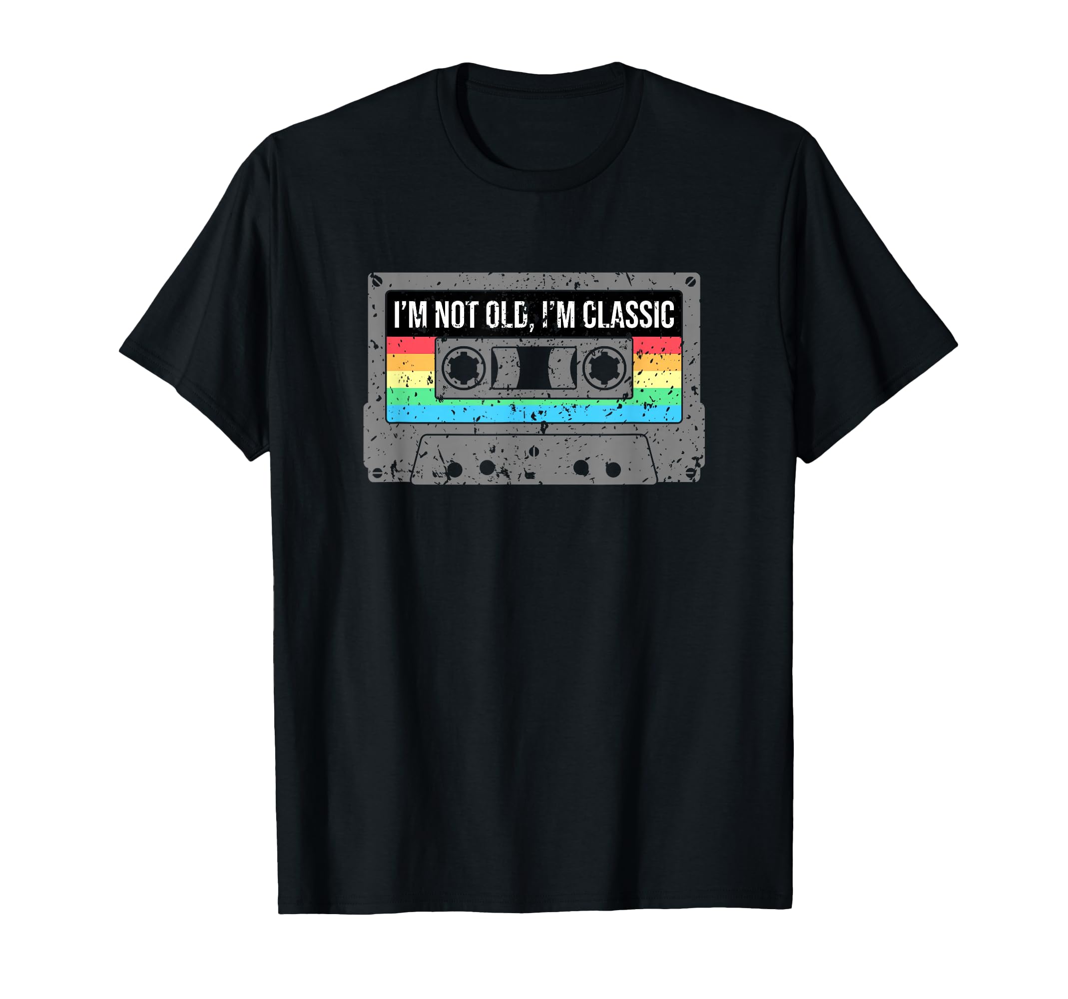 Im Not Old Im 80S Music Lovers Cassette T-Shirt - Trendy Graphic Men Women - T-Shirt, Sweatshirt, Hoodie