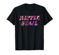 Hippie Soul Purple Tie Dye Free T-Shirt - Minimalist Print Men Women - T-Shirt, Sweatshirt, Hoodie