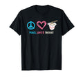 Peace Love And Takeout Funny Chinese T-Shirt - Novelty Apparel Unisex - T-Shirt, Sweatshirt, Hoodie