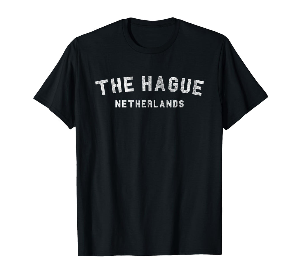 Varsity Hague Netherlands T-Shirt - Custom Art Print Men Women - T-Shirt, Sweatshirt, Hoodie