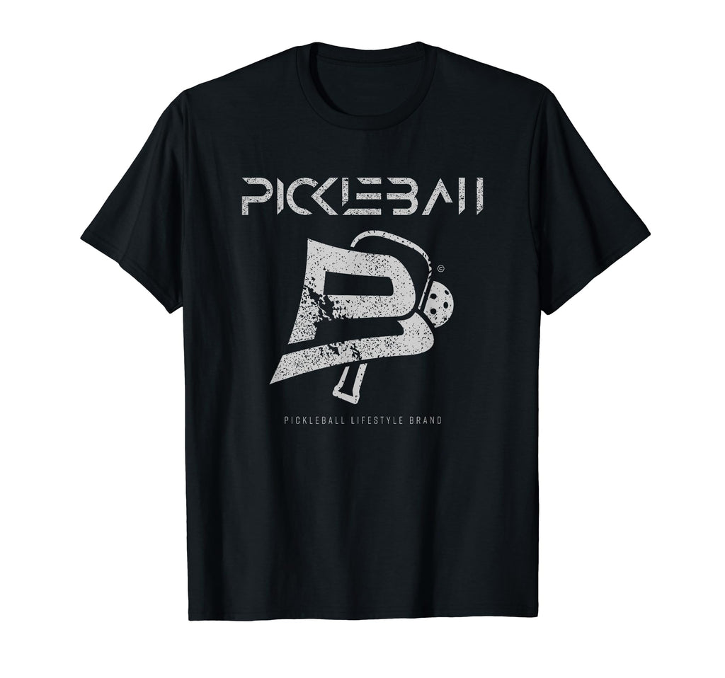 Pickleball Distressed Paddle Front And T-Shirt - Graphic Print Men Women - T-Shirt, Sweatshirt, Hoodie