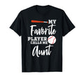 My Favorite Baseball Player Calls Me T-Shirt - Aesthetic Graphic Men Women - T-Shirt, Sweatshirt, Hoodie