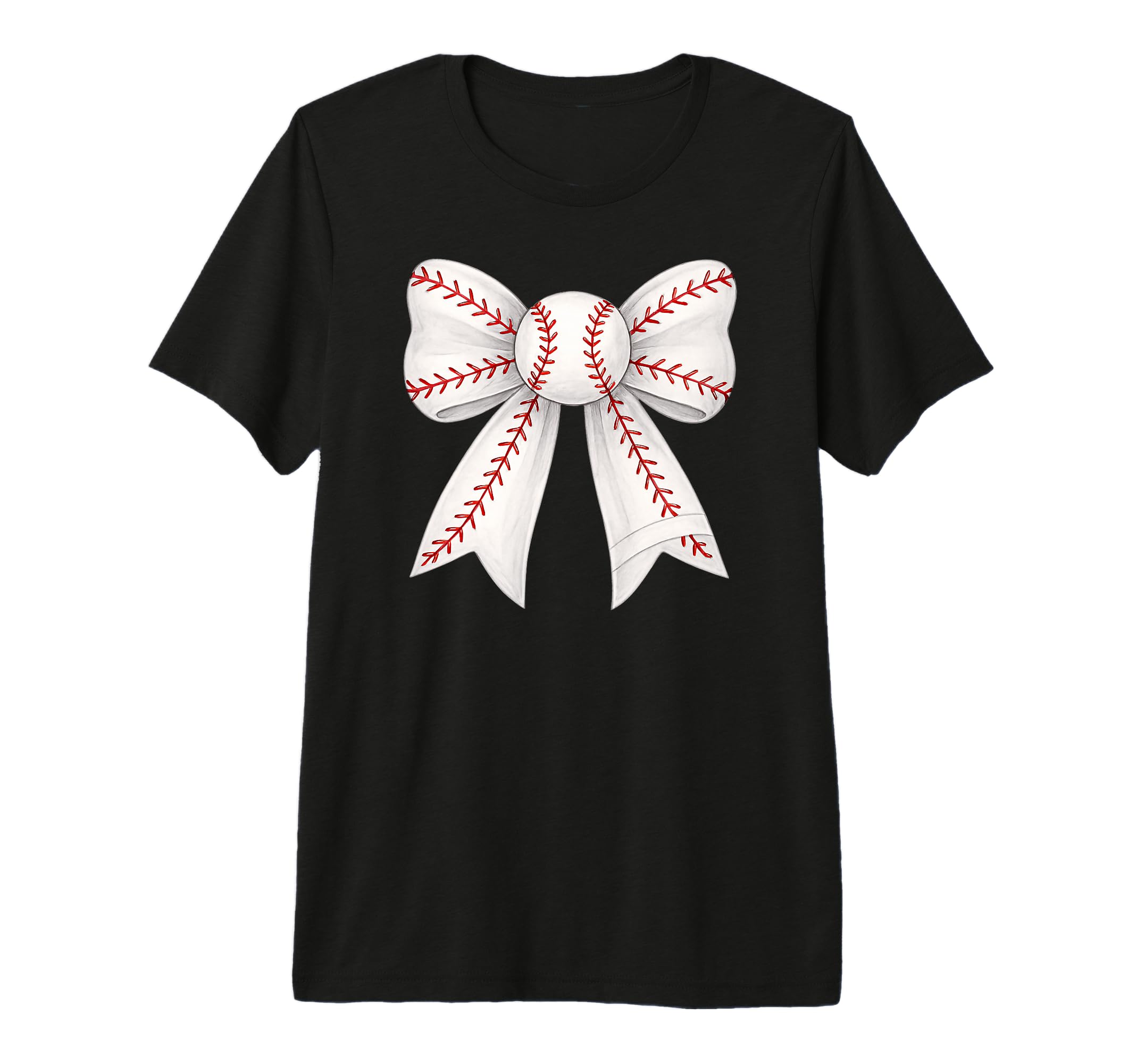 Baseball Ribbon Sports Mothers Day T-Shirt - Minimalist Print Men Women - T-Shirt, Sweatshirt, Hoodie