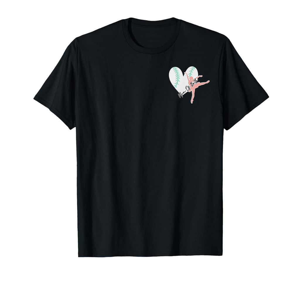 2 Sided Sorry Cant Dance Baseball T-Shirt - Fun Novelty Design Men Women - T-Shirt, Sweatshirt, Hoodie