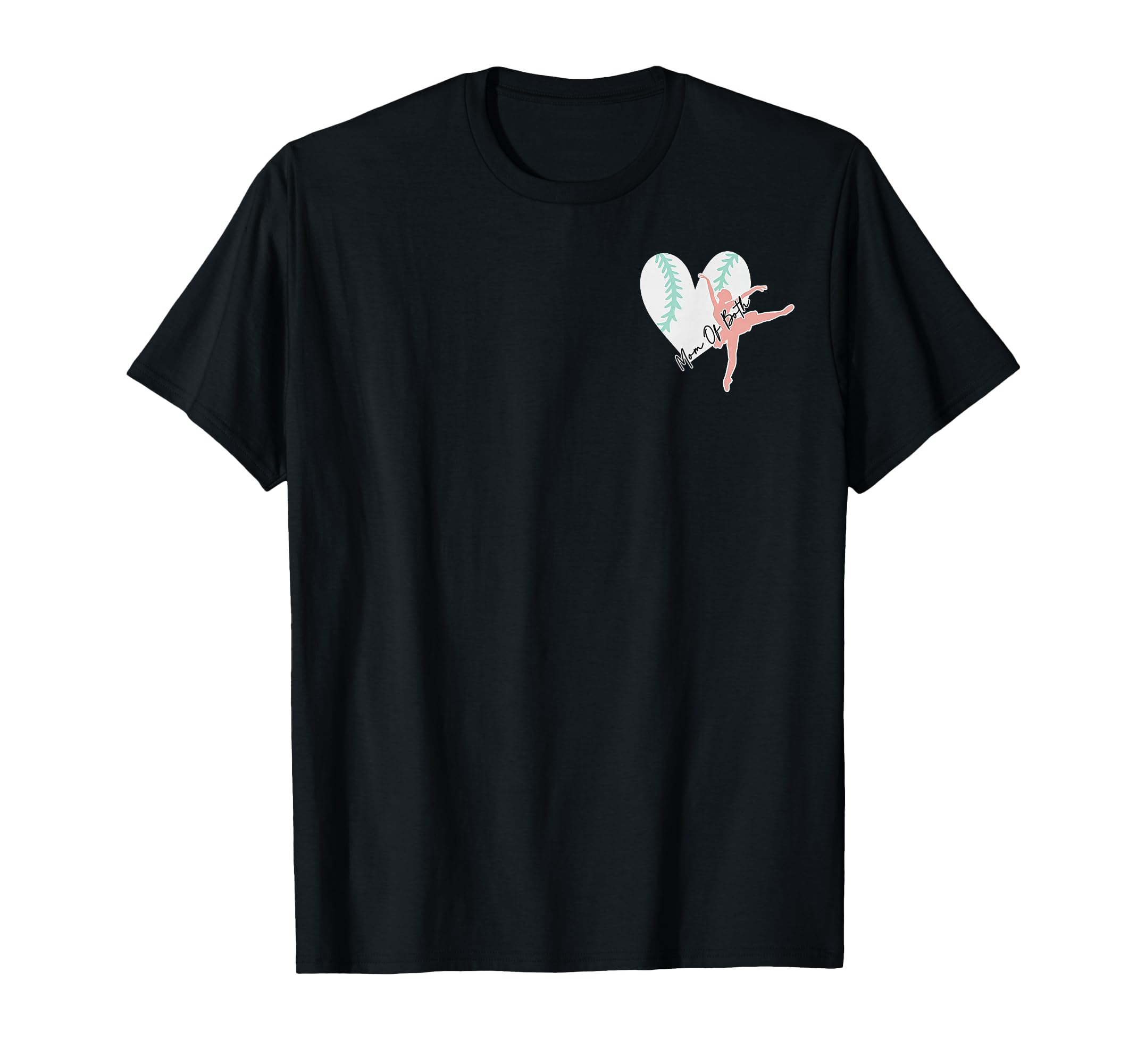 2 Sided Sorry Cant Dance Baseball T-Shirt - Fun Novelty Design Men Women - T-Shirt, Sweatshirt, Hoodie