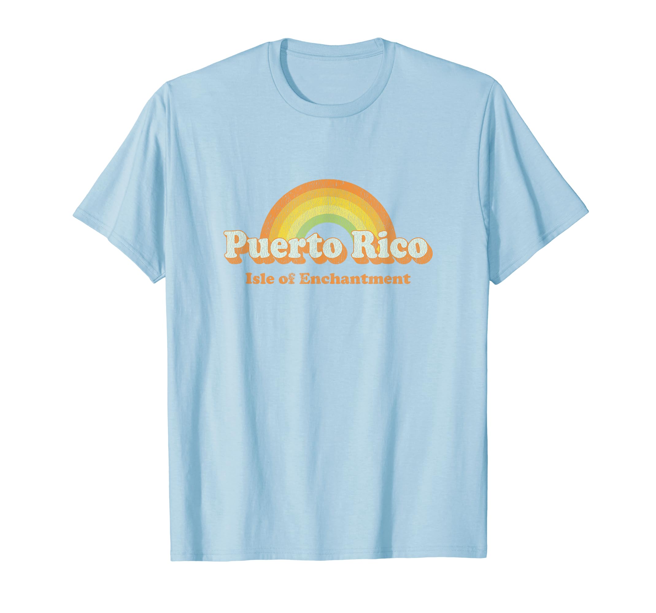 Puerto Rico 70S Rainbow T-Shirt - Streetwear Style for Adults - T-Shirt, Sweatshirt, Hoodie