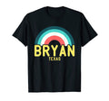 Bryan Texas Rainbow T-Shirt - Graphic Print for Adults - T-Shirt, Sweatshirt, Hoodie