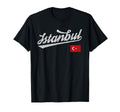 Istanbul Turkey Flag Distressed T-Shirt - Trendy Graphic Men Women - T-Shirt, Sweatshirt, Hoodie