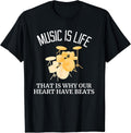 Music is LIfe Design by Ed - Adult & Kids T-Shirts, Sweatshirts & Hoodies apparel design preview 1