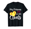 Mens My Princess Wears Cleats Baseball T-Shirt - Unique Graphic Men Women - T-Shirt, Sweatshirt, Hoodie