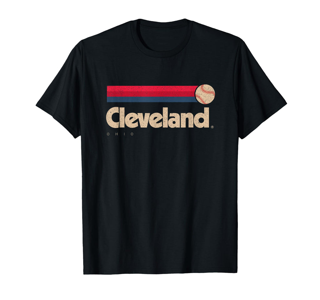 Cleveland Baseball Softball Ohio T-Shirt - Streetwear Style Men Women - T-Shirt, Sweatshirt, Hoodie