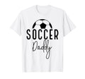 Soccer Dad Daddy Player Coach Fan Game T-Shirt - Minimalist Print Unisex - T-Shirt, Sweatshirt, Hoodie
